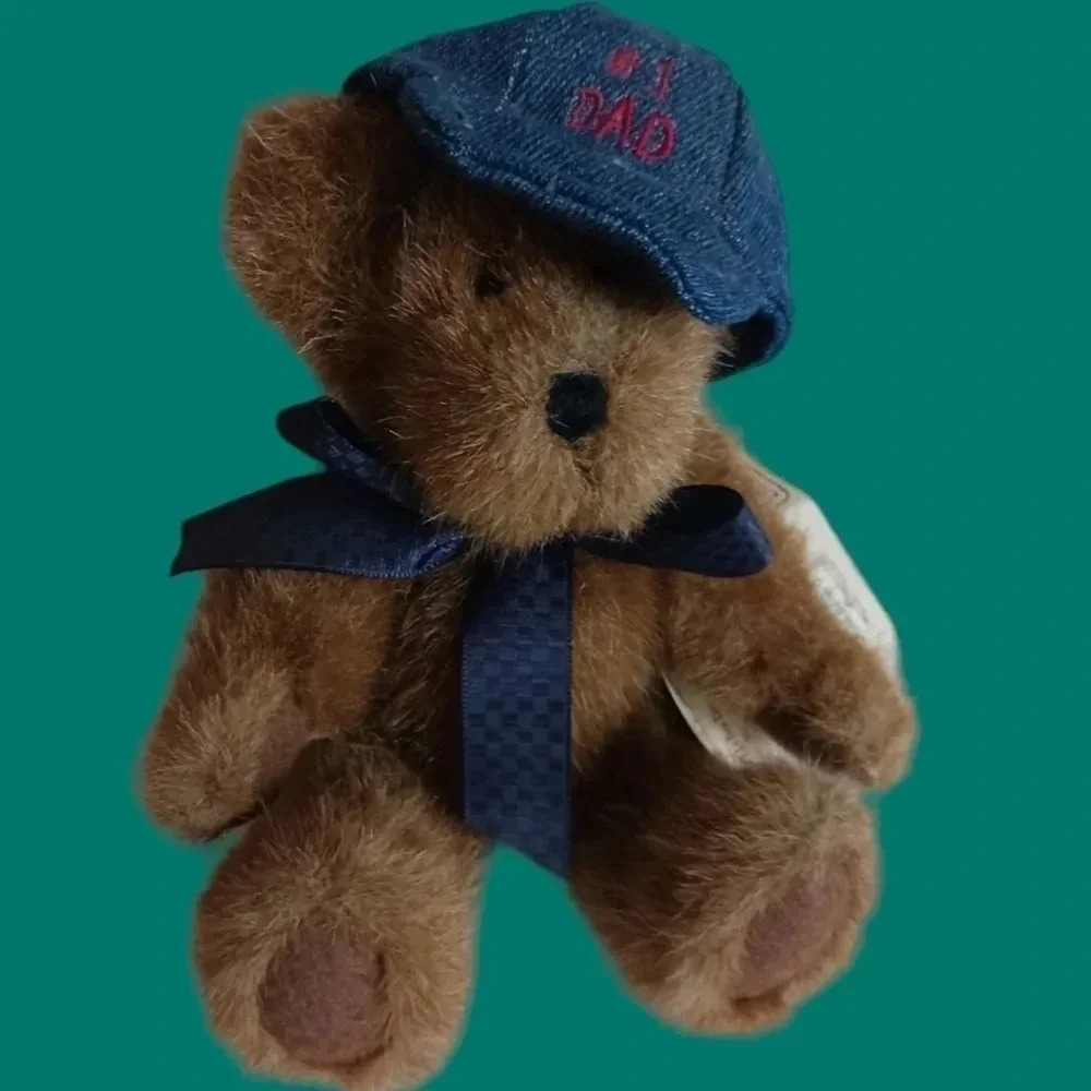 Boyd vtg  bear plush pop number #1 dad